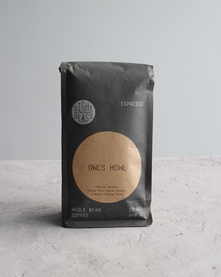 12 oz Owl's Howl Whole Bean by Sightglass Coffee